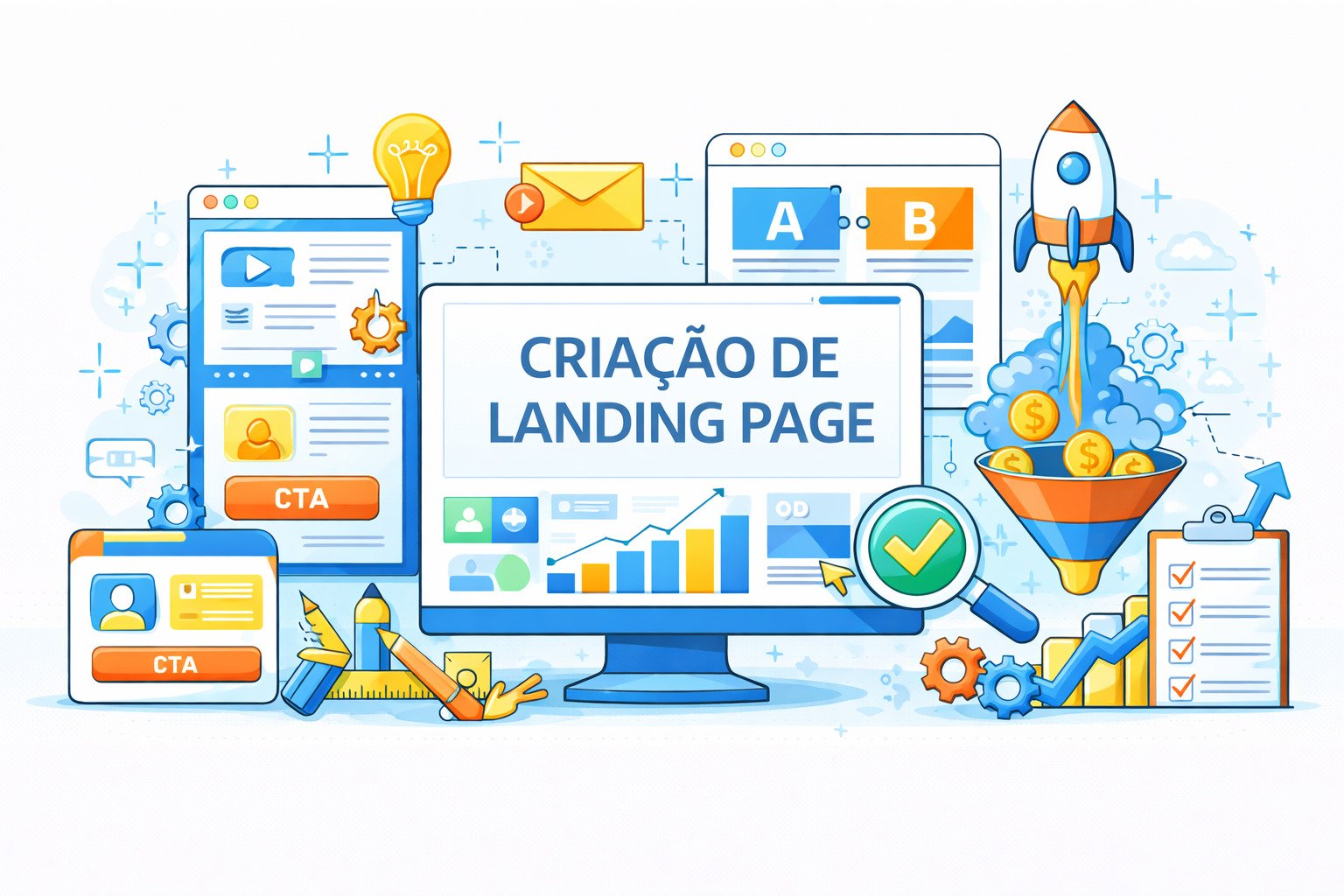 Criação de Landing Page de Alta Conversão e Vendas | Pura